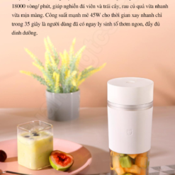 Máy xay sinh tố cầm tay Xiaomi Mijia MJZZB01PL Mini Juicer Cup 300ml