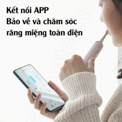 Bàn chải thông minh Xiaomi Mijia T500 kết nối app chải điện vệ sinh răng miệng