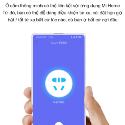 Ổ cắm thông minh Xiaomi Gosund CP1 kết nối app