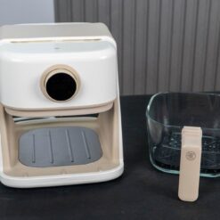 Nồi chiên không dầu Xiaomi Zhiwuzhu nhìn xuyên thấu món ăn