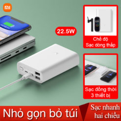 Pin sạc dự phòng 10000mAh Xiaomi Pocket PB1022ZM sạc nhanh cho iphone